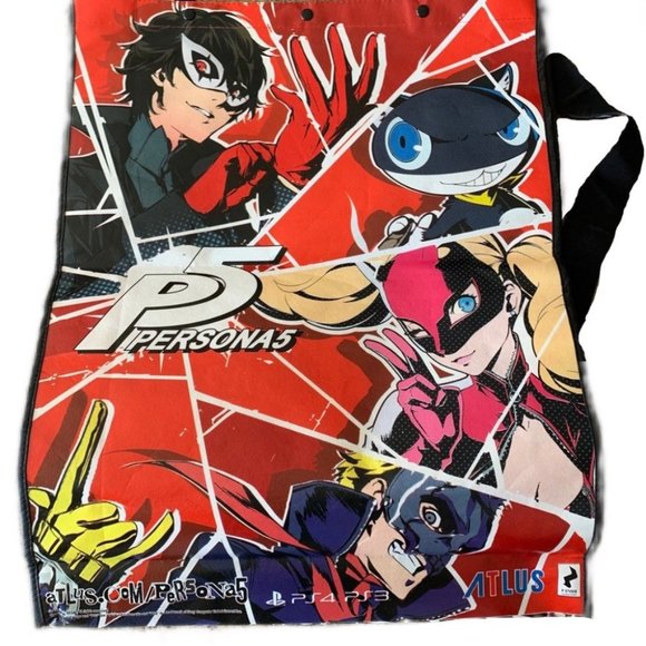 PERSONA 5 Daypack 20th Anniversary Backpack Tote Bag ATLUS Take Your Heart - Picture 3 of 5